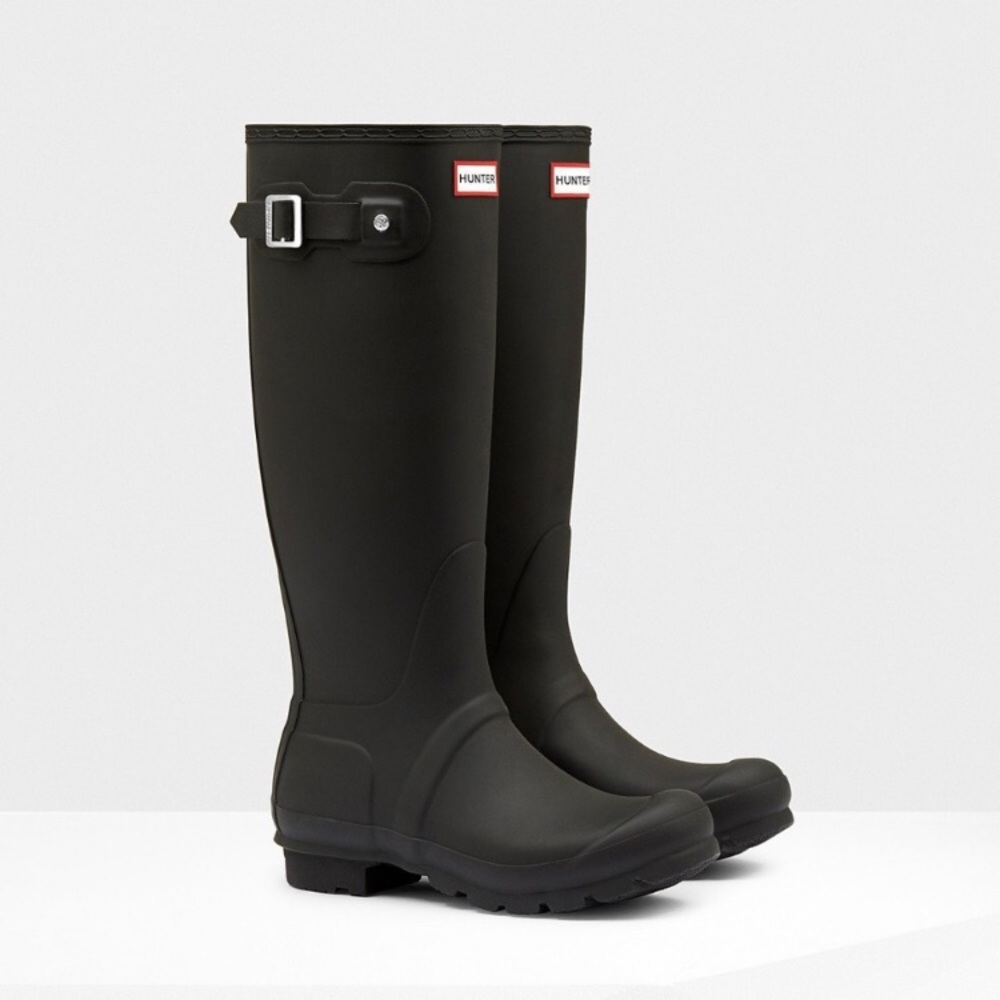 Hunter Original Tall Rain Boots Size 8